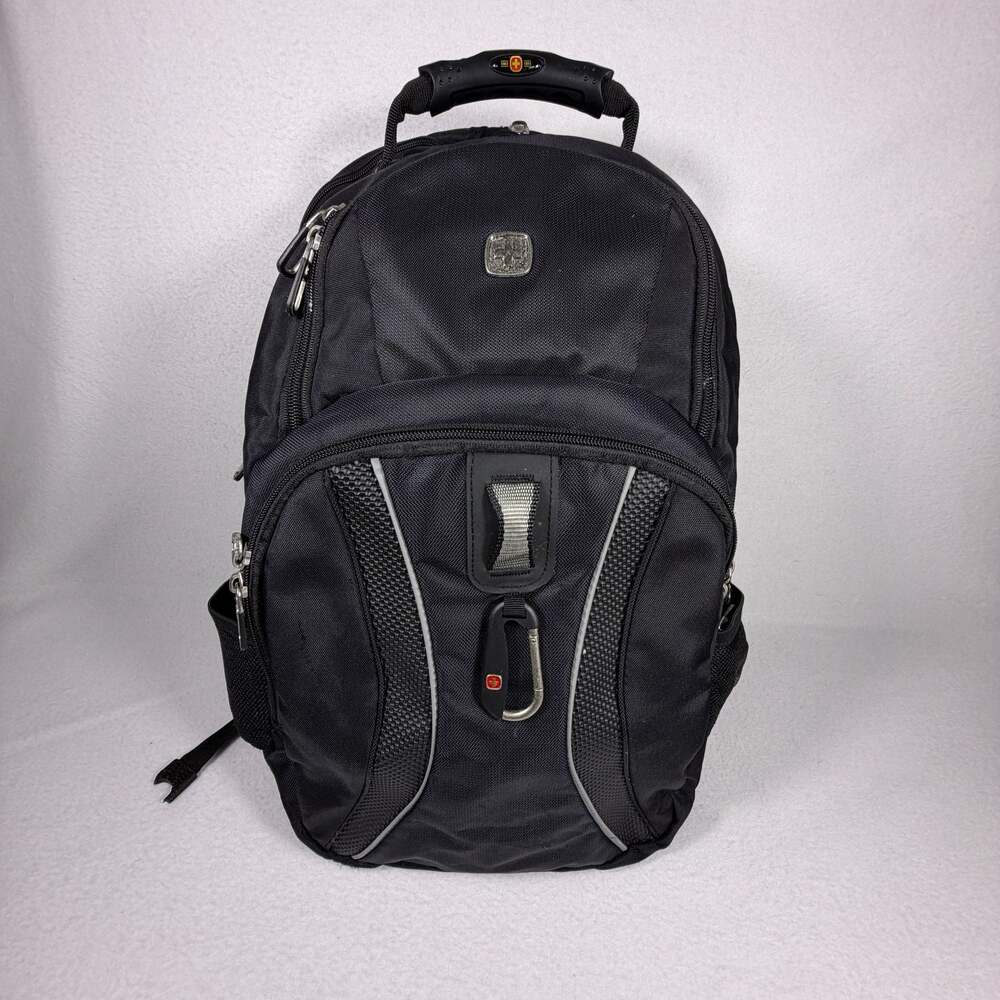 SWISSGEAR 6752 ScanSmart Airflow Laptop Backpack TSA Travel Black